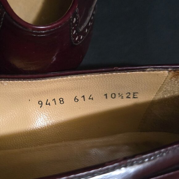Salvatore Ferragamo Italy Men\'s Lucas Leather Kiltie Tassel Loafer 10.5 2E main image 5